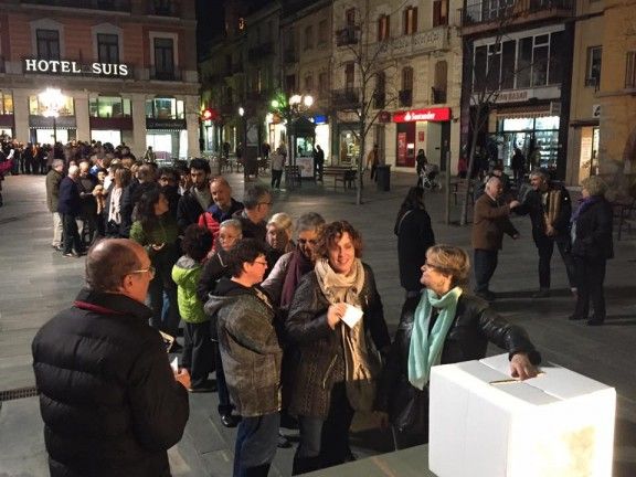 Més de 300 persones tornen a votar el 9-N de 2014 a Sant Celoni