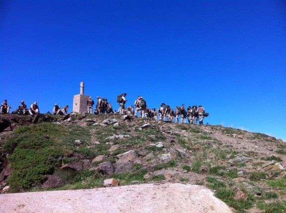 L'exèrcit espanyol ja va fer maniobres l'agost del 2014 al Montseny