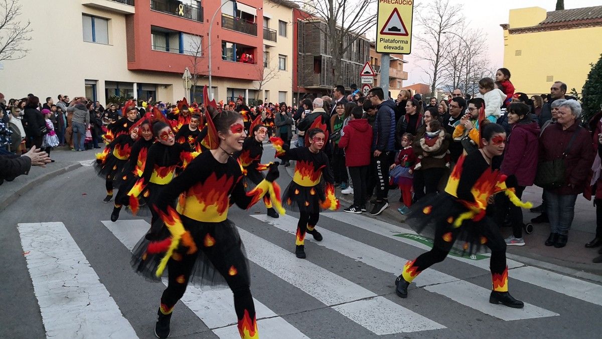 Una imatge del Carnaval de 2020 a Sant Celoni.