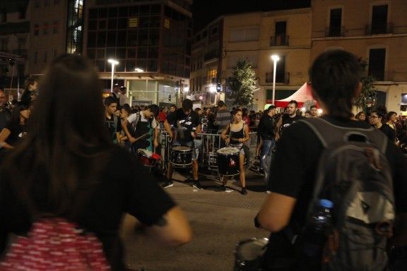 A Sant Antoni de Vilamajor 1a Tabalada per la Festa Major d'Hivern.