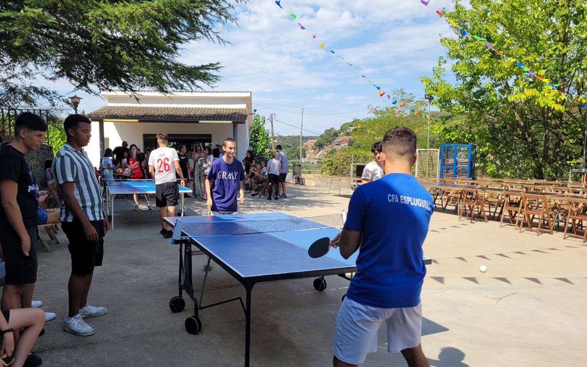 El campionat de ping-pong tornarà en aquesta edició de la Festa Major 2024 de La Baronia del Montseny