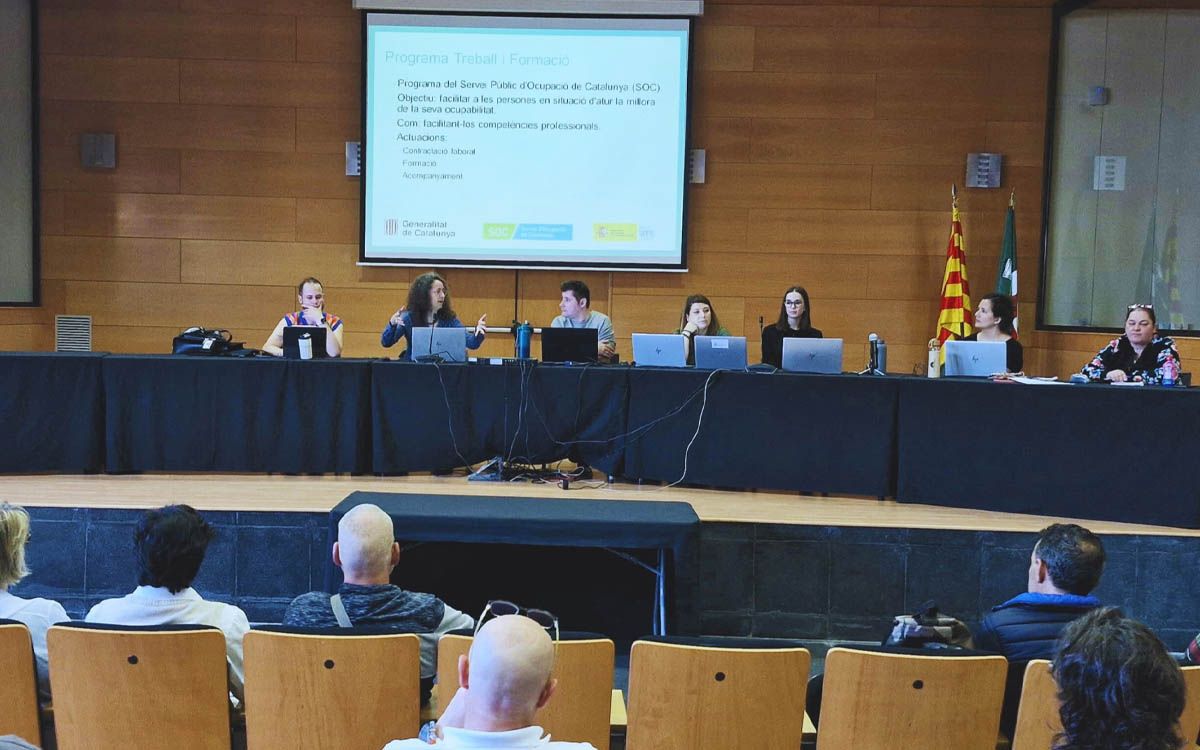 Presentació del Consell Comarcal del Vallès Oriental adreçada a les persones contractades.