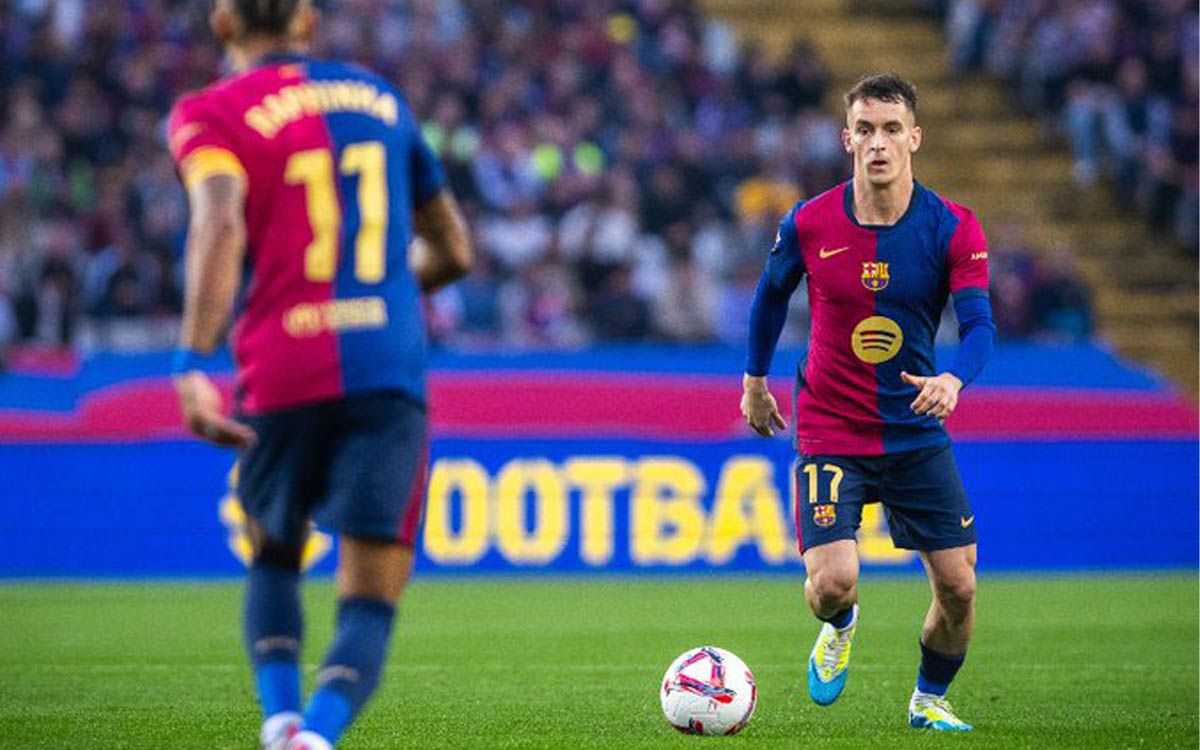 Marc Casadó convocat per primera vegada amb la Roja.