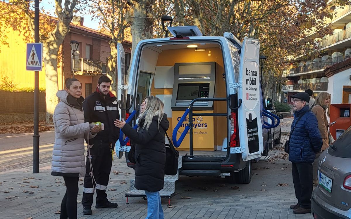 La Banca Mòbil ja és una realitat al Baix Montseny