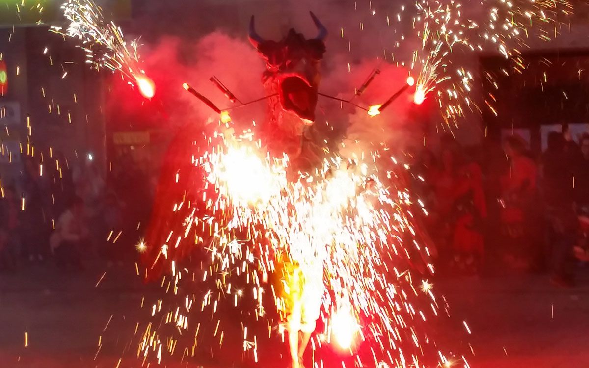 Comencen els actes de celebració dels 35 anys del Diables de Sant Celoni.