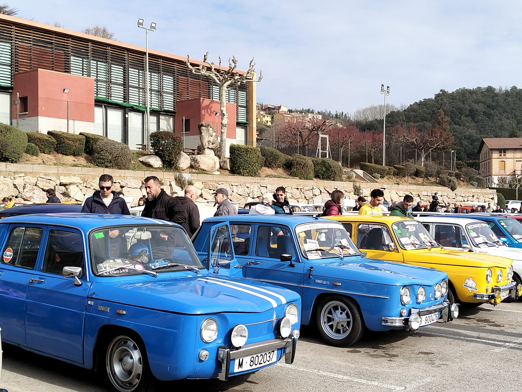 Vehicles exposats a la 17a Trobada de Clàssics d'Arbúcies