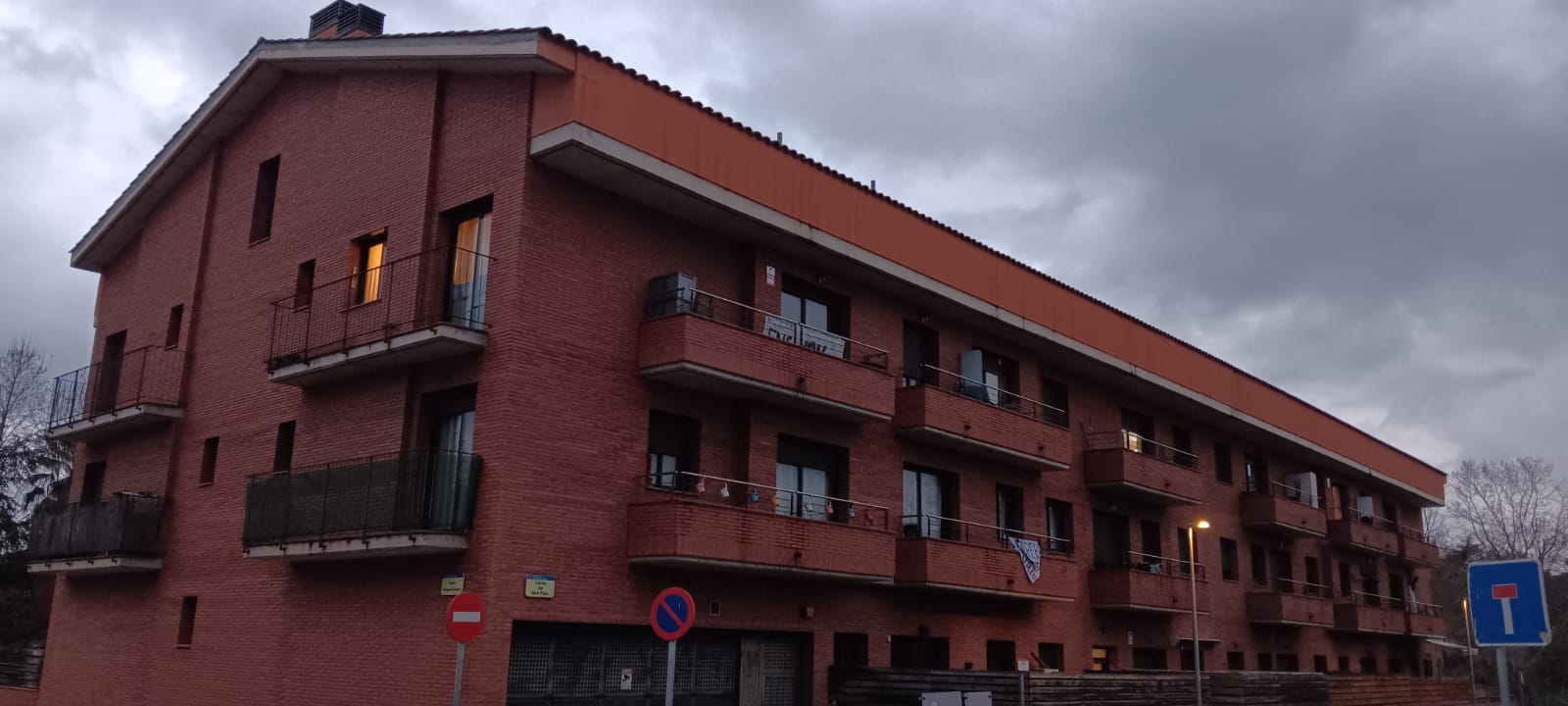 El bloc número 13 del Carrer Sant Elies Sant Antoni de Vilamajor.