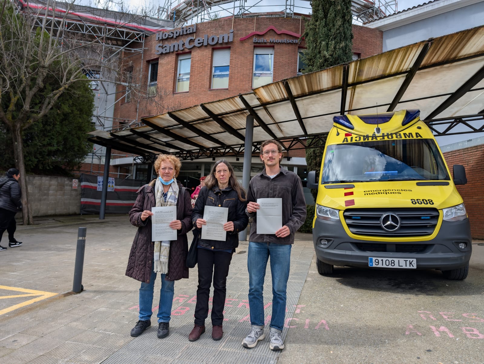 El conseller de la CUP al Consell Comarcal del Vallès Oriental, Blai Taberner, ha denunciat les carències del sistema sanitari català.