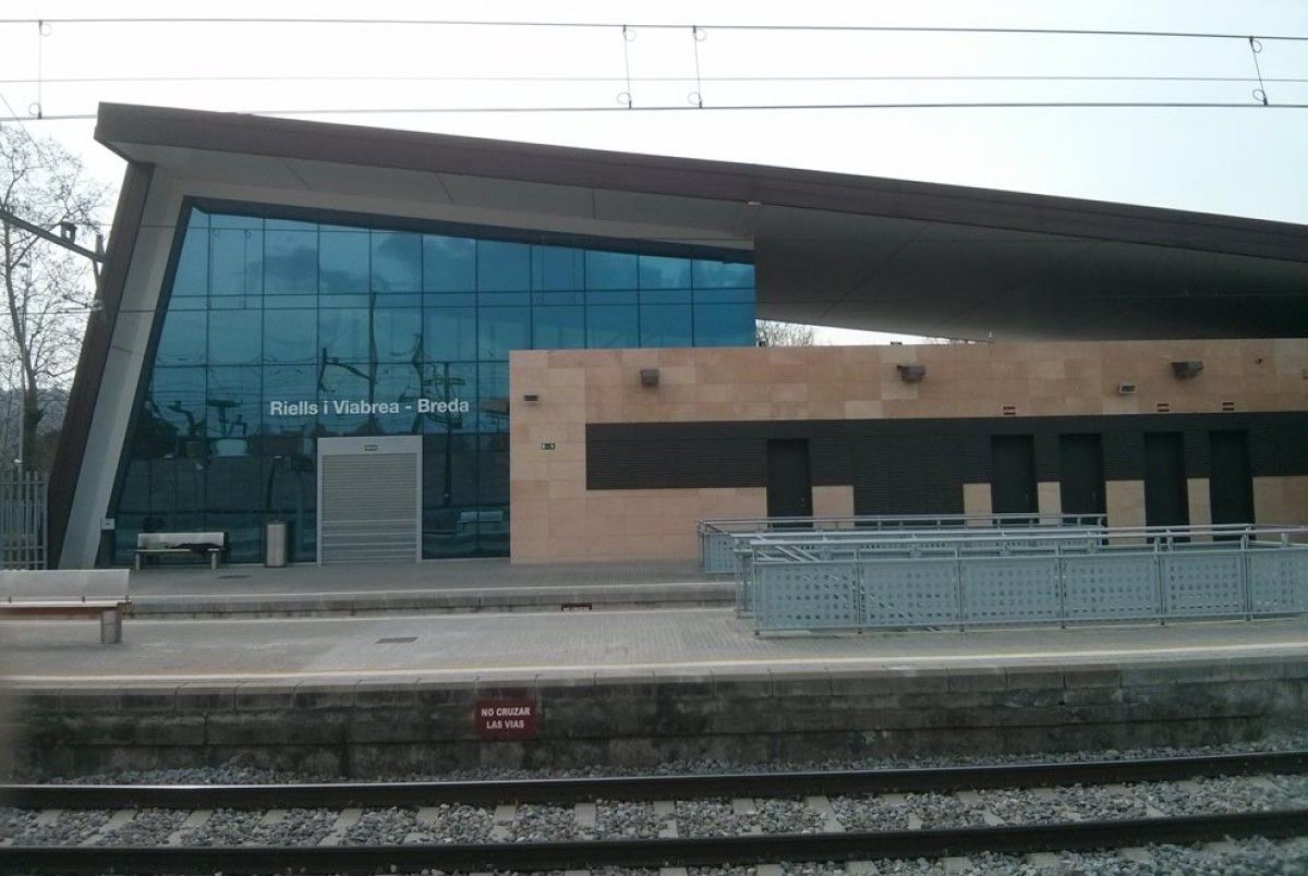 Estació de Riells i Viabrea - Breda