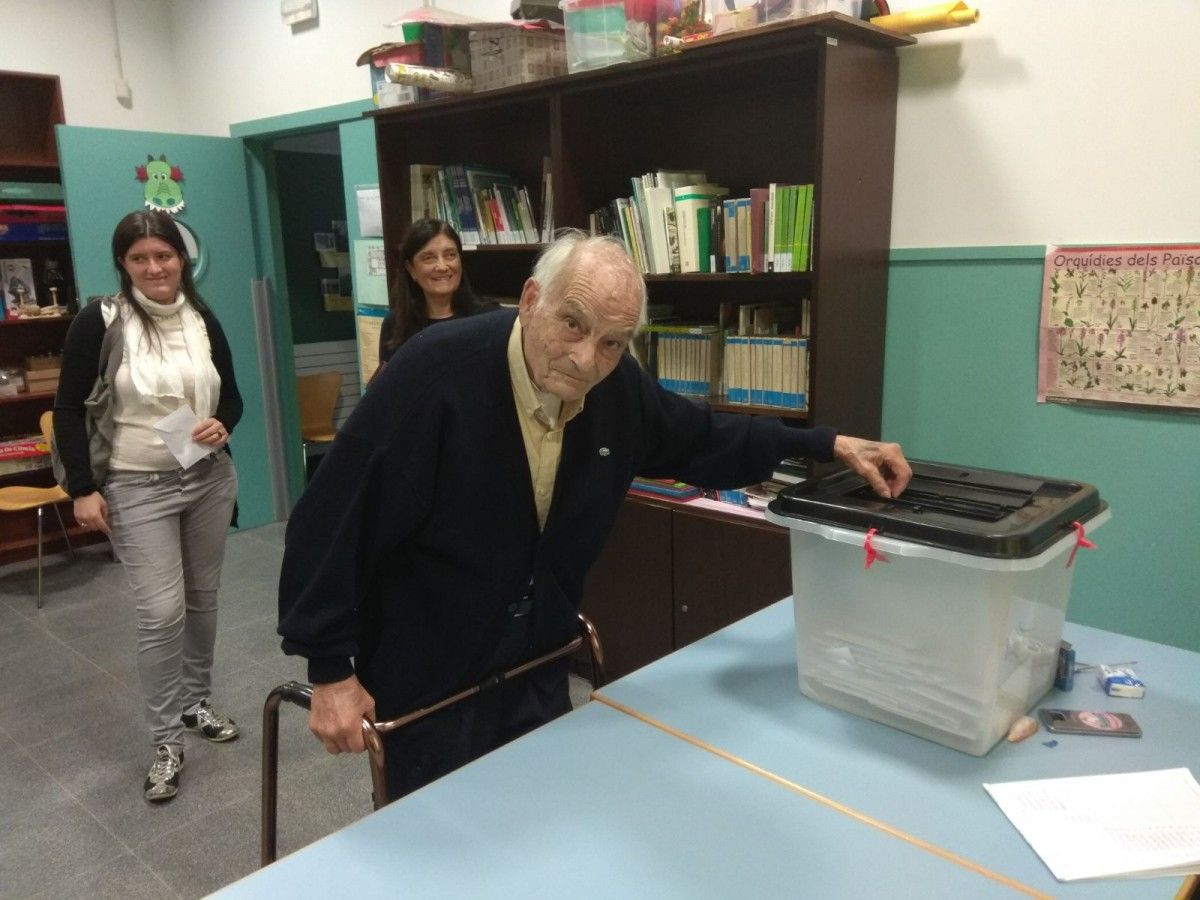Fins un quart de dues del migdia ja han votat més de 5.700 persones a Sant Celoni