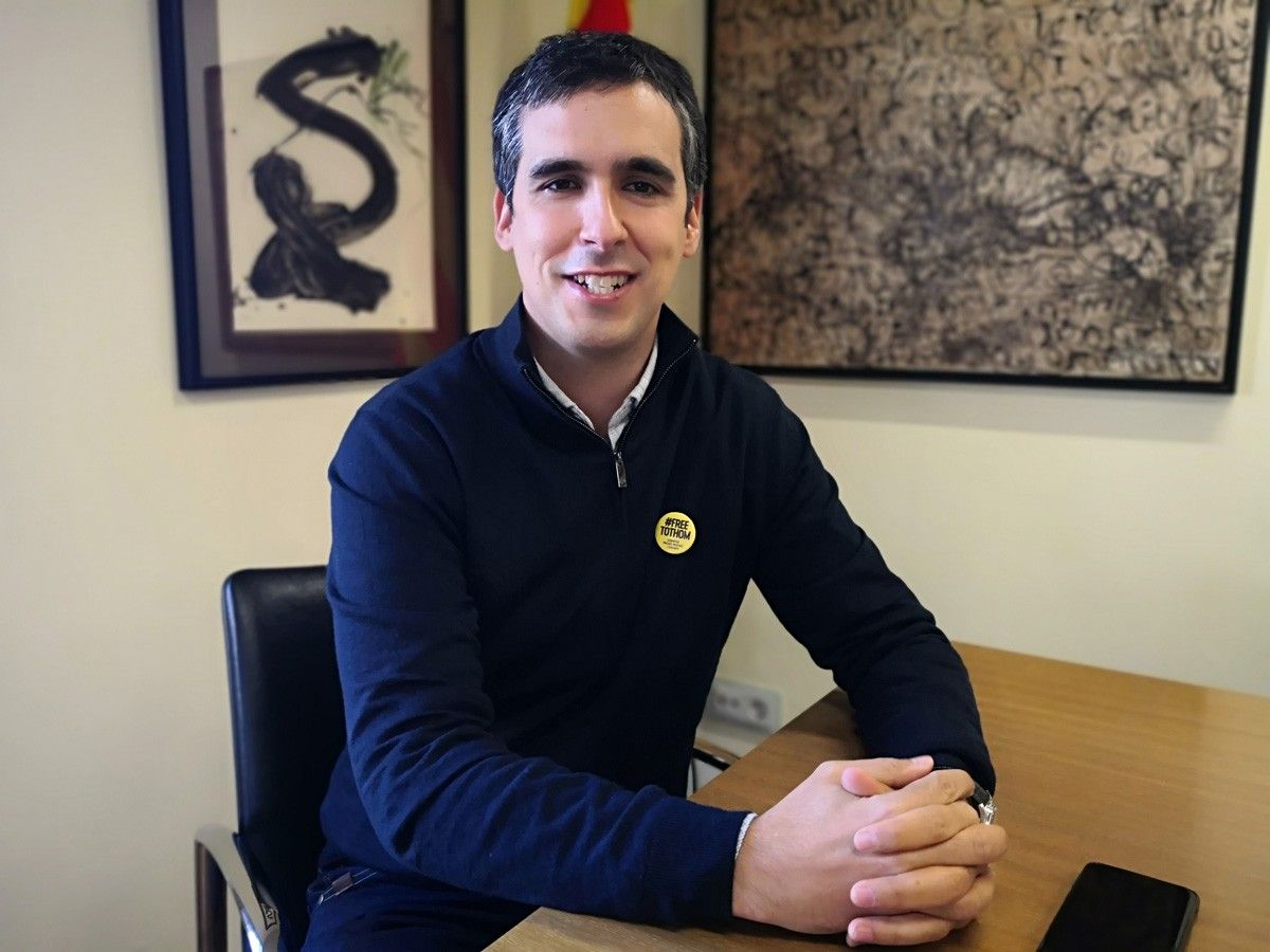Raül Garcia, alcalde de Sant Celoni, coordinador de Junts per Catalunya del Vallès Oriental