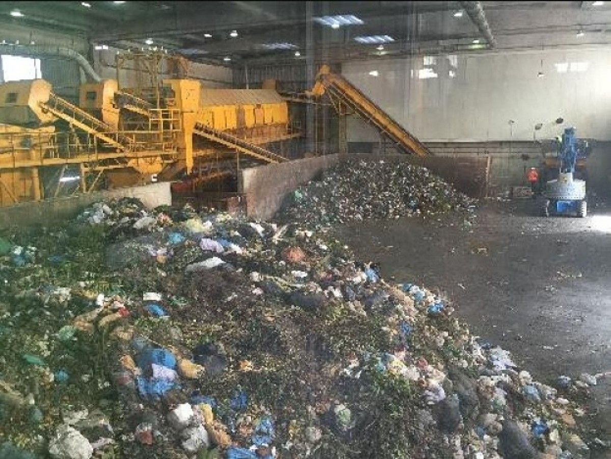 La planta de tractament residus del Vallès Oriental, a Granollers