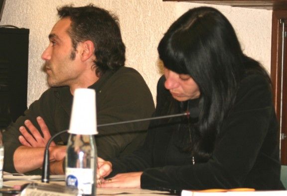 Jordi Pueyo i Elena Bartrés, regidors de la CUP