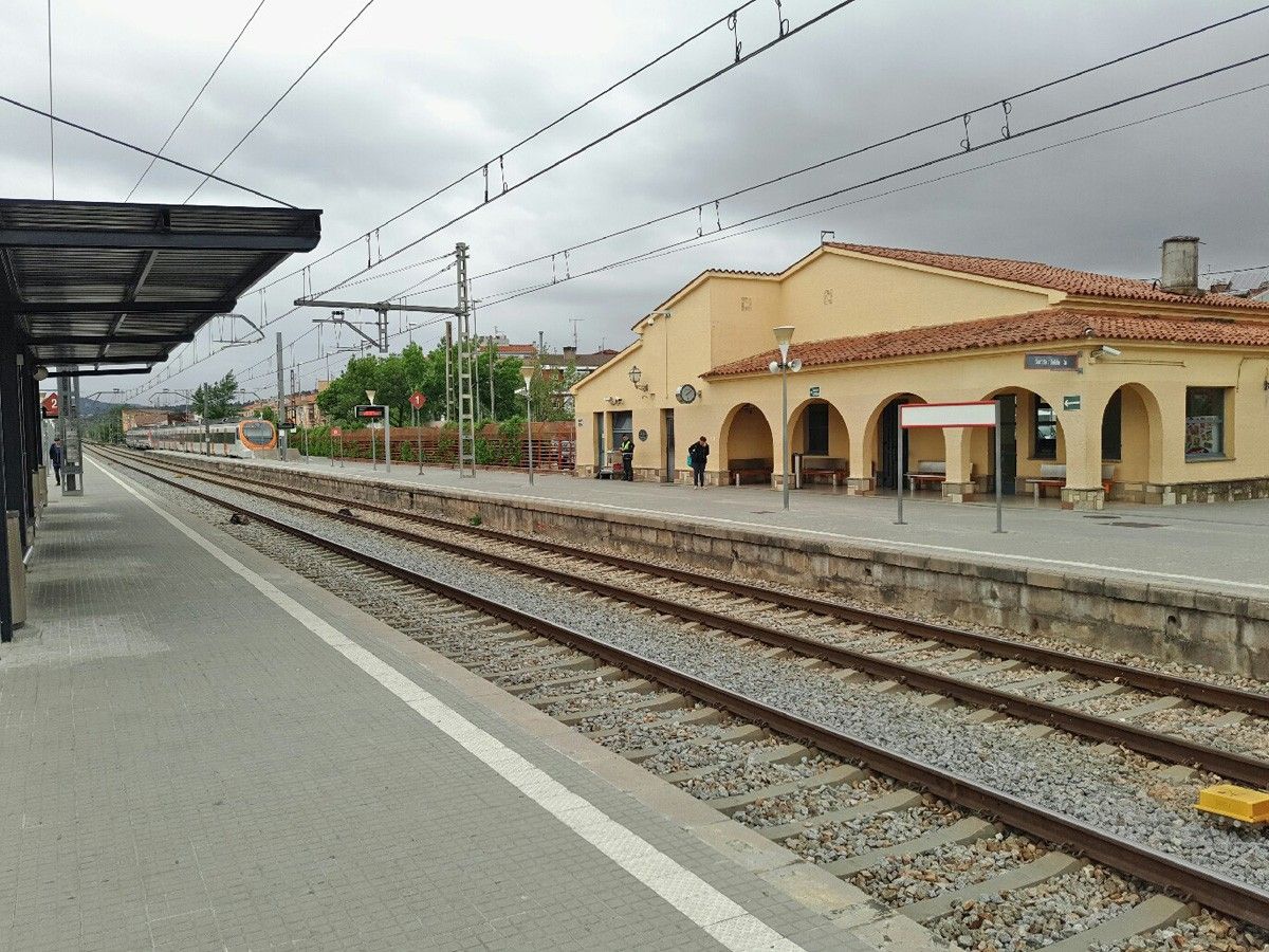 Renfe anuncia obres de millora a l'estació de Sant Celoni