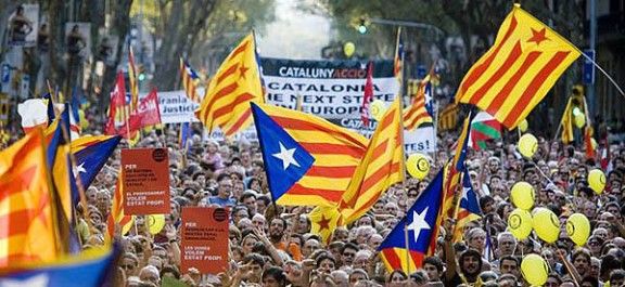 Manifestació de l'Onze de setembre a Barcelona