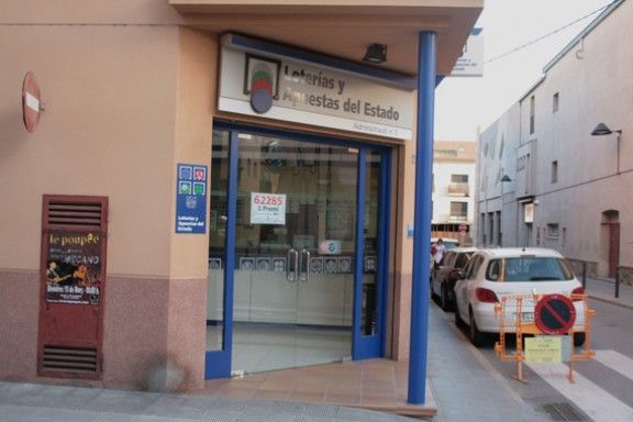 Administració de Loteries del carrer Sant Josep de Sant Celoni