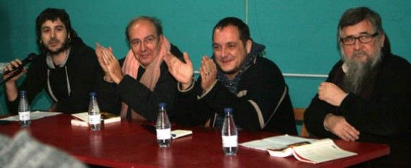 D'esquerra a dreta: Dani Corpas, Julià de Jòdar, David Fernàndez i Joan Garriga