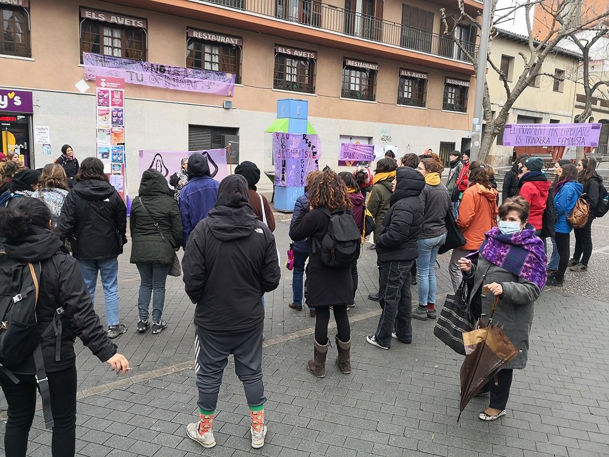 Participants a les activitats programades per Baix Montseny Feminista a Sant Celoni