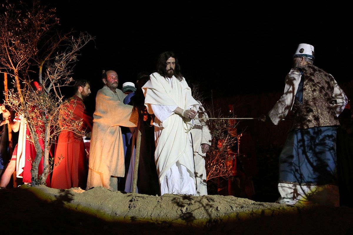 Dos anys després Sant Hilari sacalm recupera el Via Crucis per Setmana Santa