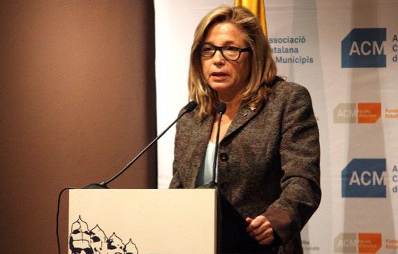 Joana Ortega, vicepresidenta del Govern, ha inaugurat aquest dilluns la XV assemblea de l'Associació Catalana de Municipis.
