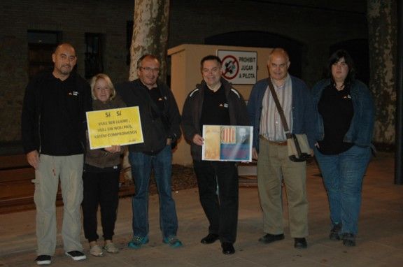 Militants d'ERC Palautordera han homenatjat aquest matí Lluís Comapanys, president de la Generalitat afusellat.