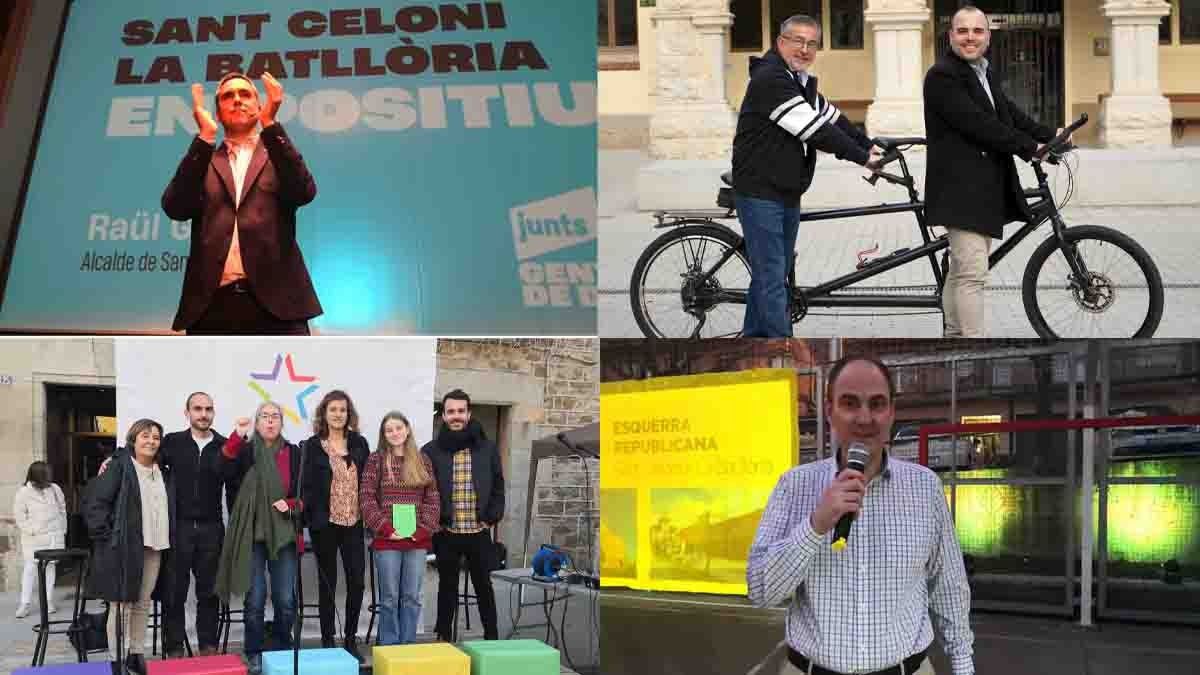 Els quatre partits amb representació al ple de Sant Celoni ja han oficialitzat la candidatura pel 28 de maig