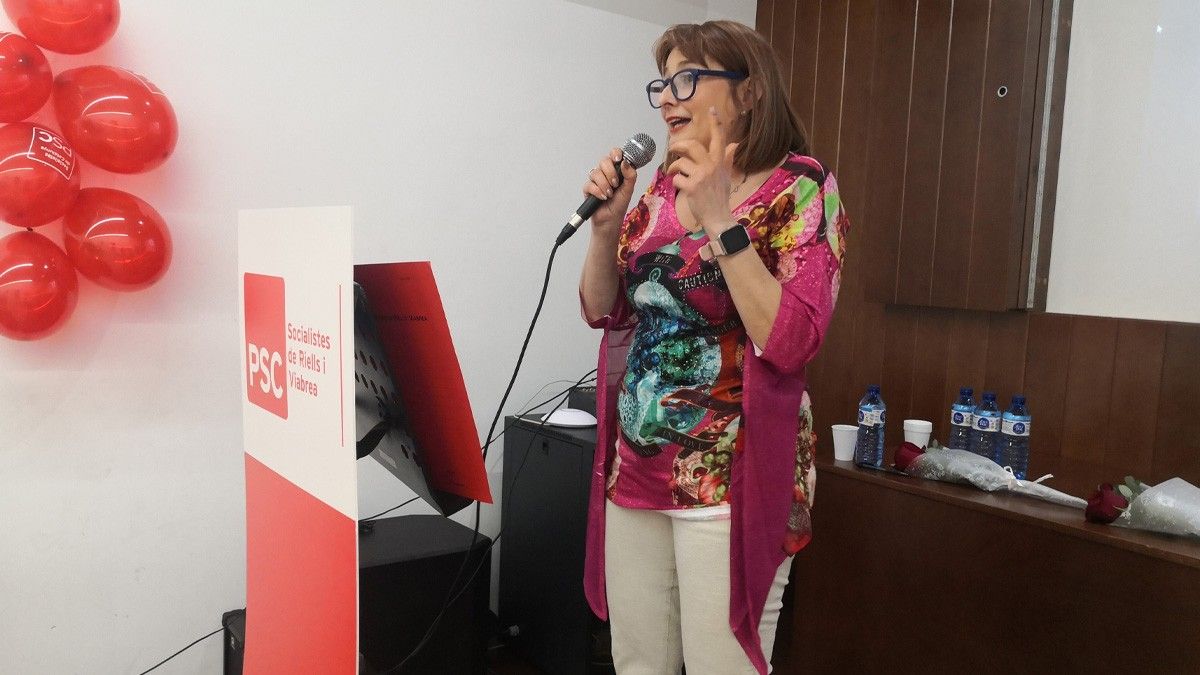 Cristina Martínez Picot encapçalarà per tercera vegada la candidatura del PSC de Riells i Viabrea