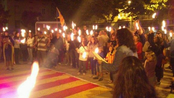 marxa torxes a Llinars del Vallès