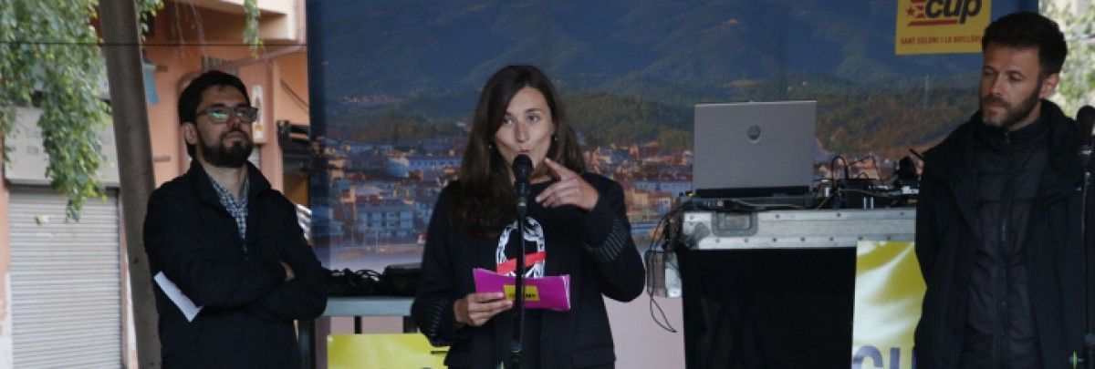 Mariona Pascual, candidata de la CUP de Sant Celoni i la Batllòria: Som poble és un eslògan que ens defineix