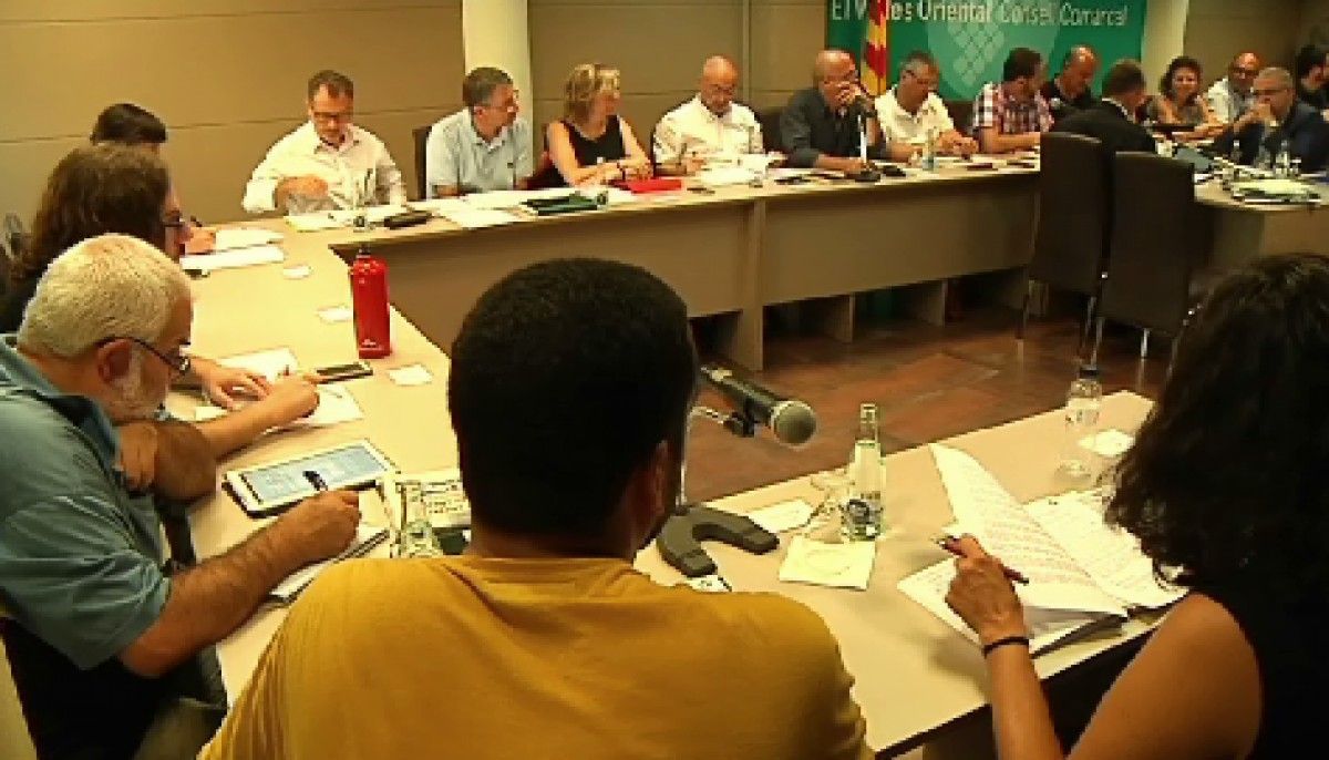 Un ple del Consell Comarcal del Vallès Oriental