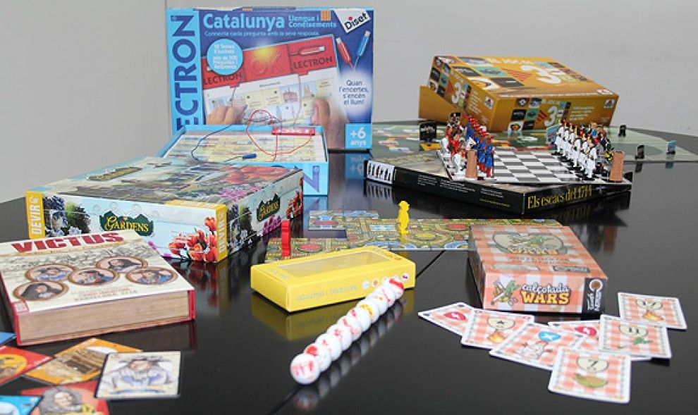 Selecció de jocs de taula sobre Catalunya apareguts recentment, ideals per demanar als Reis.