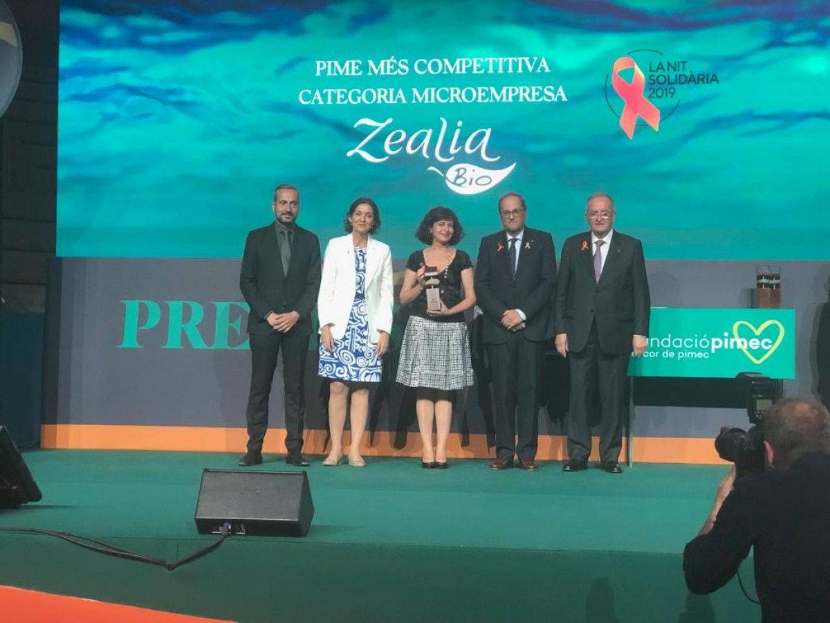 Santea Products de Llinars del Vallès PIME més competitiva en la categoria de microempresa 2019