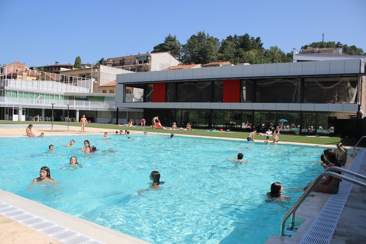 Inauguració noves piscines municipals d'Arbúcies