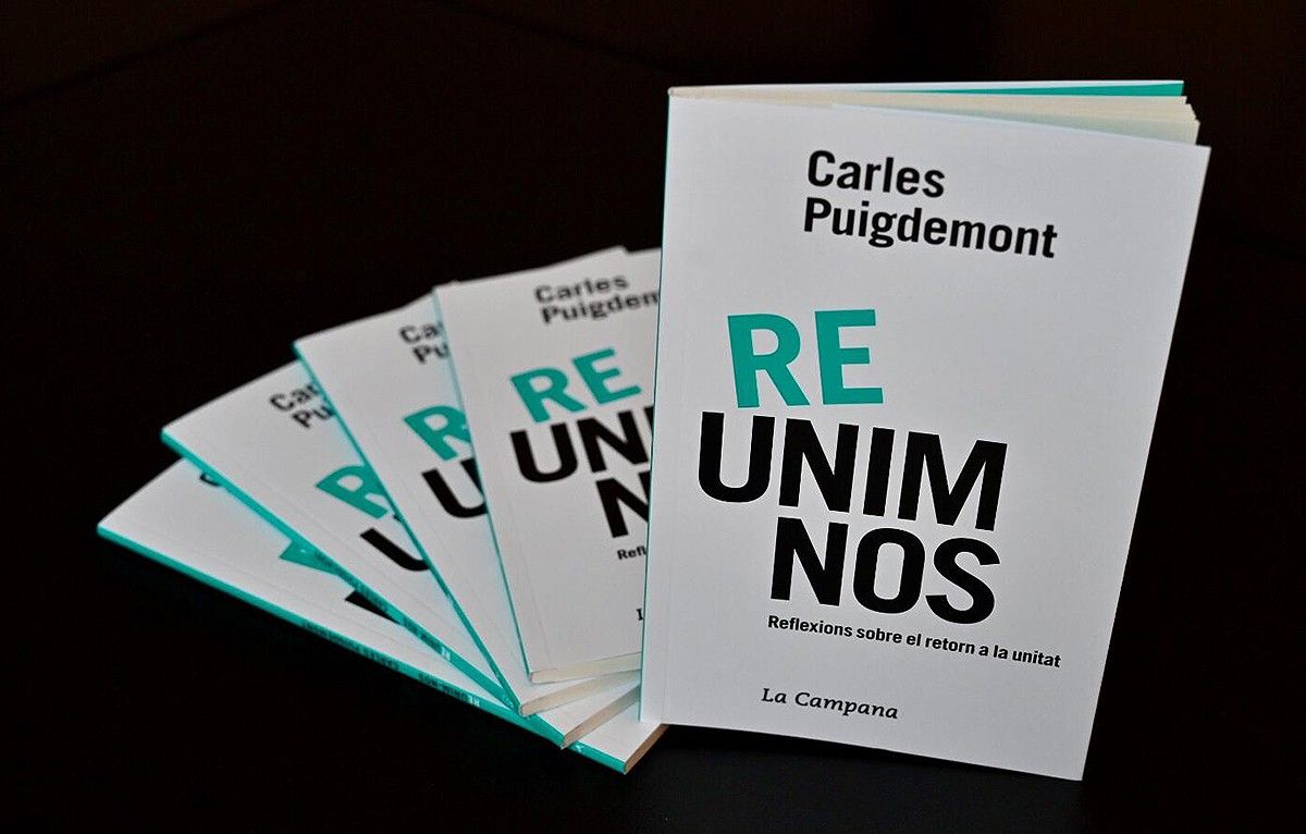 Carles Puigdemont reflexiona sobre la unitat de l'independentisme a «Re-unim-nos»