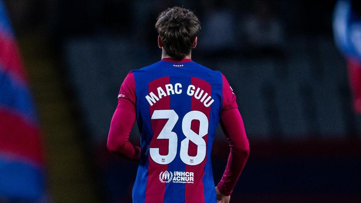 Marc Guiu, jugador del FC Barcelona
