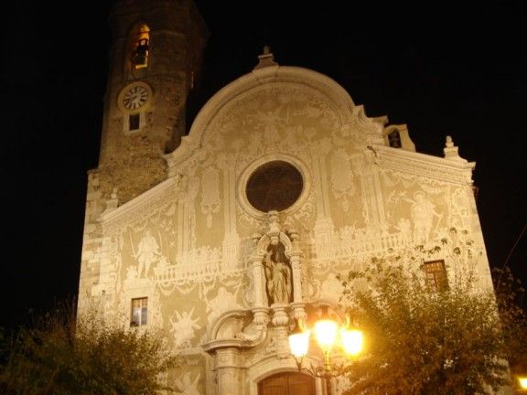 Façana de la parròquia Sant Martí de Sant Celoni