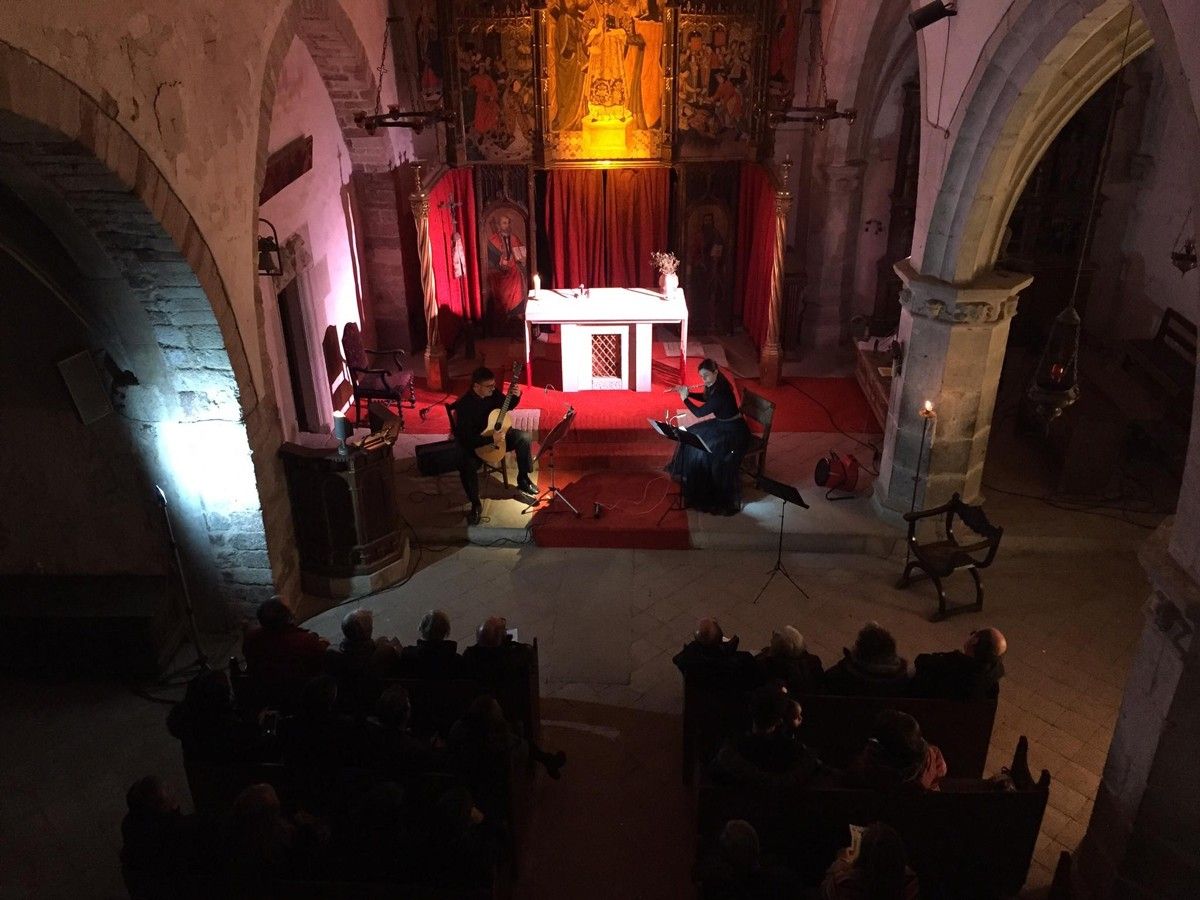 El monestir de Sant salvador de Breda acull el concert Prometheus de la Fàbrica de Lied