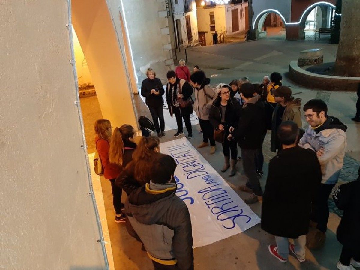 Les treballadores de Jocavi d'Arbúcies reclamen dignitat