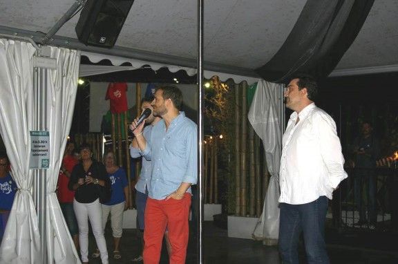 Jordi Cuminal i Jaume Profitós ja van ser a la Festa Jove que va organitzar Junts pel Sí a Le Poupé.