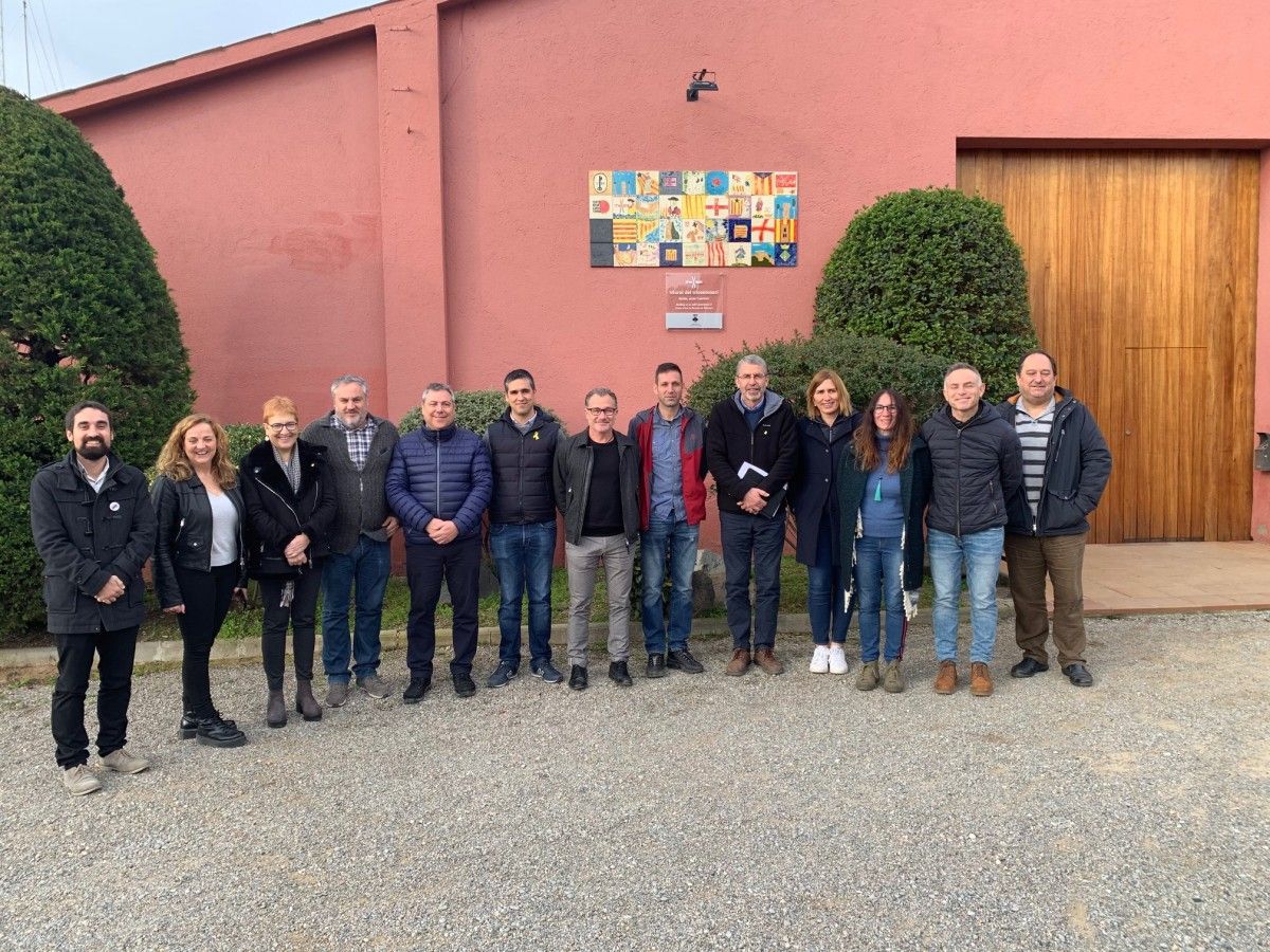 Alcaldes i alcaldesses dels municipis que formen part de la Comunitat de Municipis del Baix Montseny