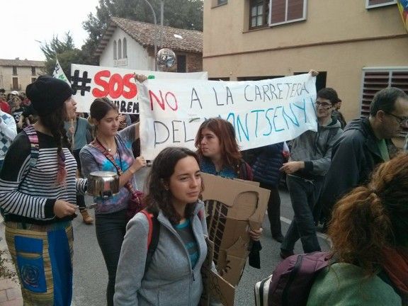 Nova manifestació en defensa del territori al Baix Montseny