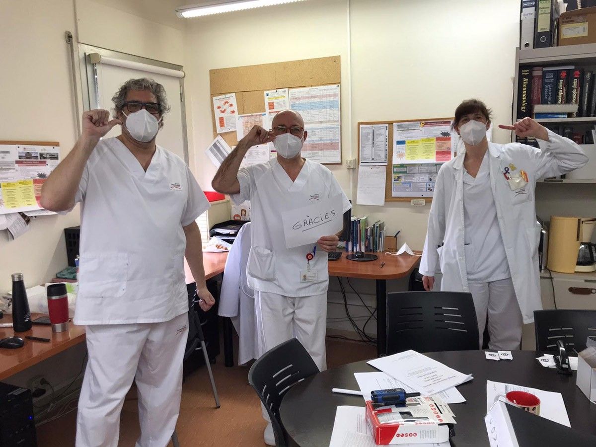Una setmana amb bons registres d'afectats de coronavirus a l'Hospital de Sant Celoni
