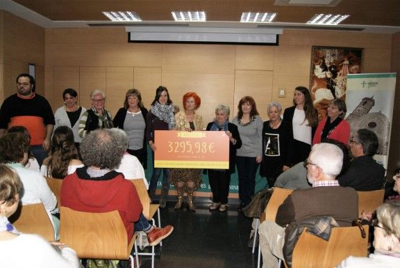 Més de 3.000 euros per l'Associació Catalunya Contra el Càncer.
