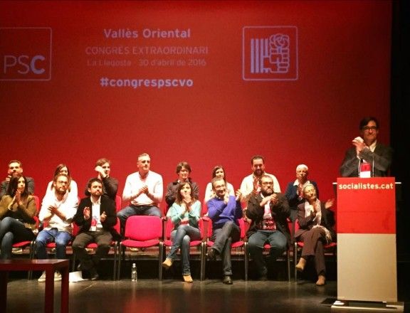 Nova executiva del PSC del Vallès Oriental.
