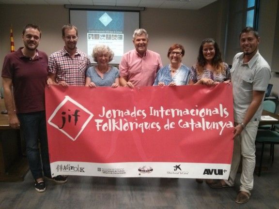 Presentació de les Jornades Internacionals Folklòriques de Catalunya a Santa Maria de Palautordera.