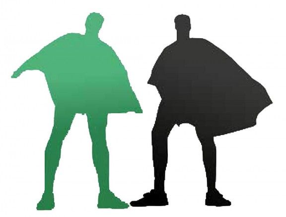 Aviat els dos superherois participaran en una campanya de civisme a Sant Celoni i la Batllòria