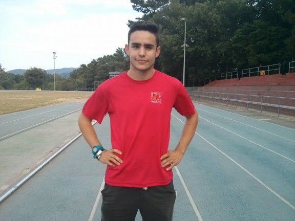 Oriol Madí campió de Catalunya de 60 i 200 metres llisos Foto: TEO