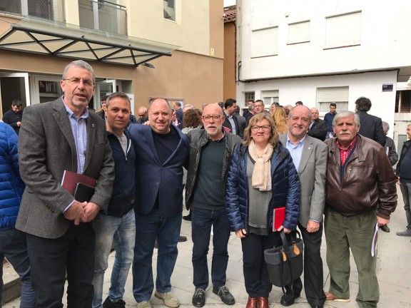 Alcaldes del PdeCat del Baix Montseny i el Vallès Oriental a l'Assemblea de l'AMI