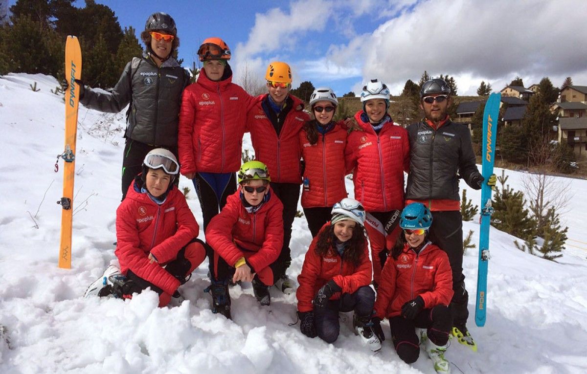 Escola dels Mountain Runners del Berguedà. 
