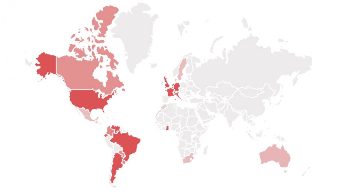 Distribució dels berguedans arreu del món